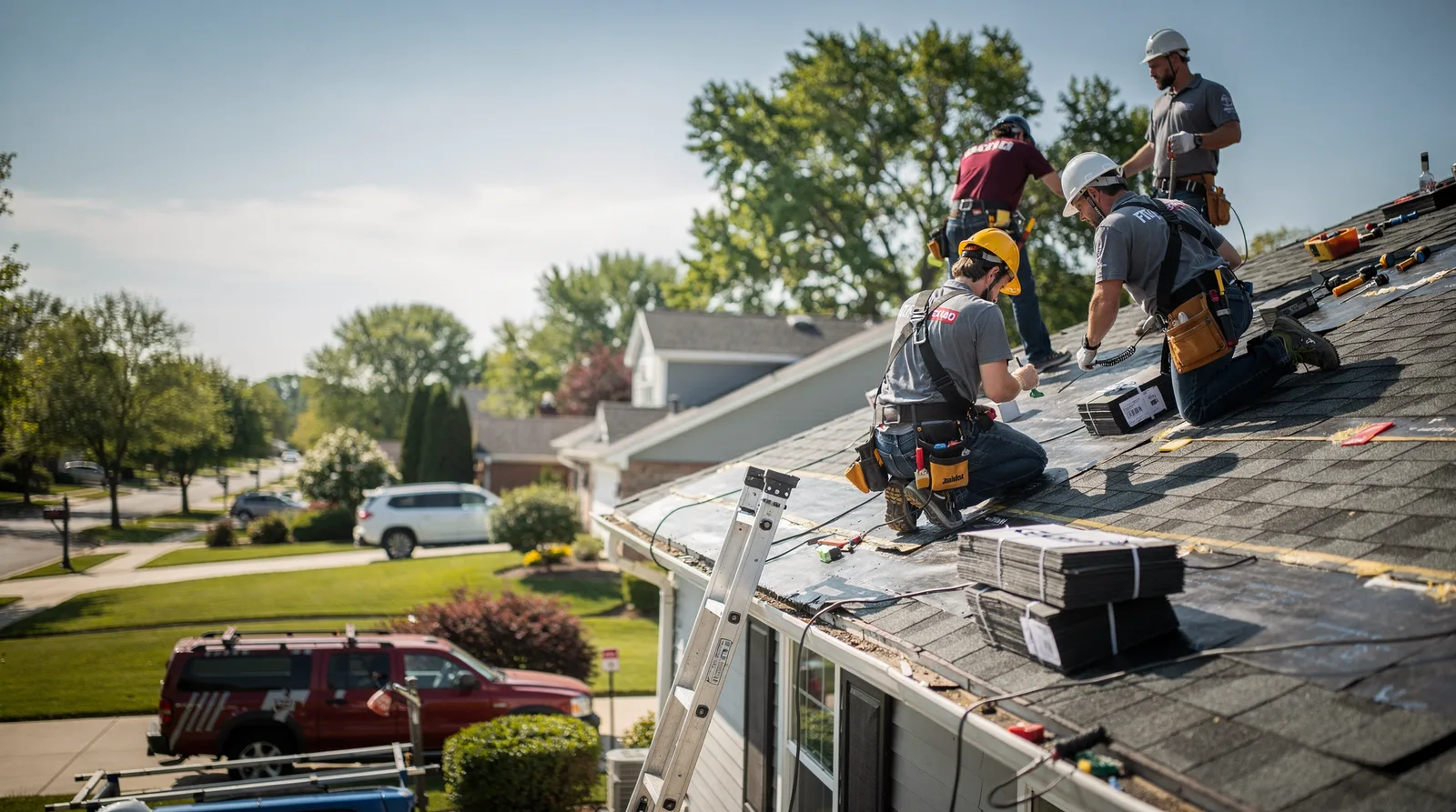 Roof Repair in Chester, MD around you